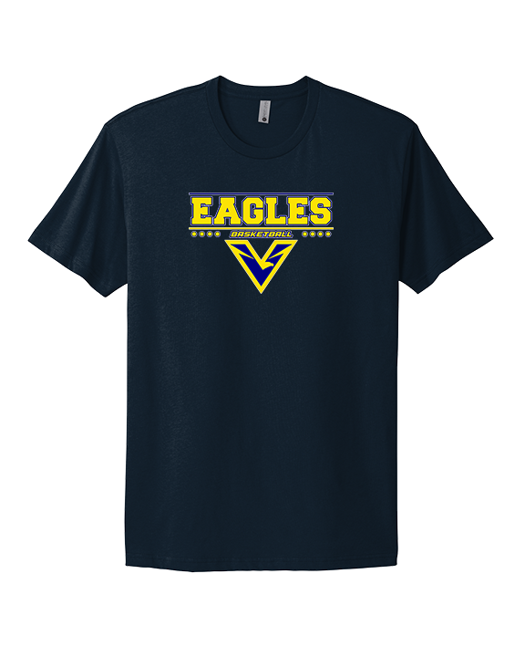 Verbum Dei HS Boys Basketball Border - Mens Select Cotton T-Shirt