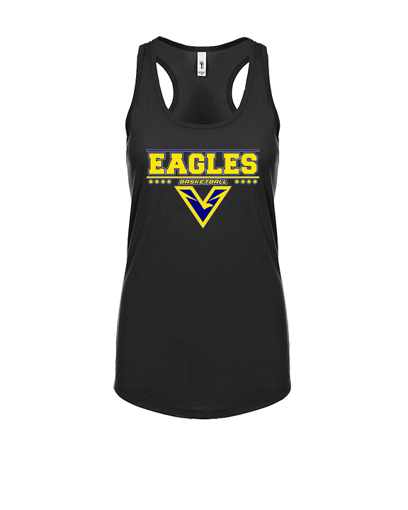 Verbum Dei HS Boys Basketball Border - Womens Tank Top