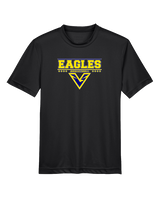 Verbum Dei HS Boys Basketball Border - Youth Performance Shirt