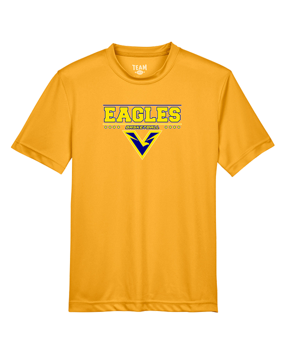 Verbum Dei HS Boys Basketball Border - Youth Performance Shirt