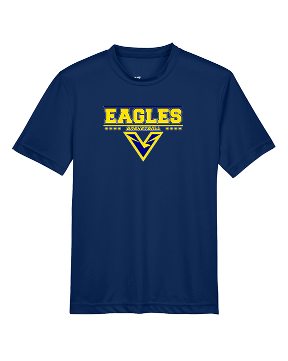 Verbum Dei HS Boys Basketball Border - Youth Performance Shirt