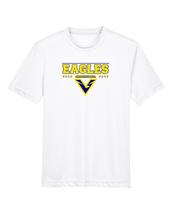 Verbum Dei HS Boys Basketball Border - Youth Performance Shirt