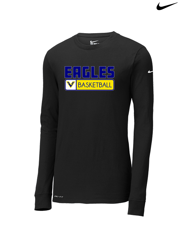 Verbum Dei HS Boys Basketball Pennant - Mens Nike Longsleeve