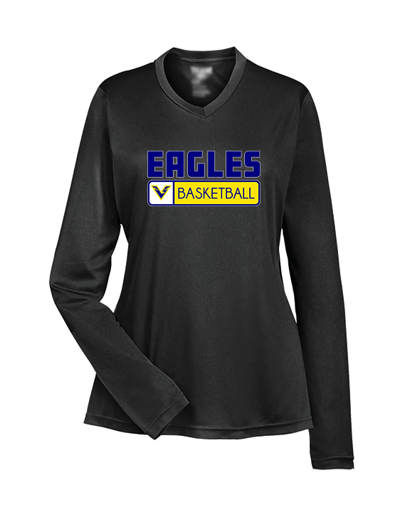 Verbum Dei HS Boys Basketball Pennant - Womens Performance Longsleeve
