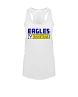 Verbum Dei HS Boys Basketball Pennant - Womens Tank Top