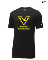 Verbum Dei HS Boys Basketball Split - Mens Nike Cotton Poly Tee