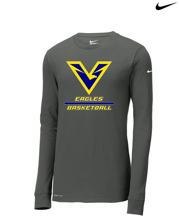 Verbum Dei HS Boys Basketball Split - Mens Nike Longsleeve