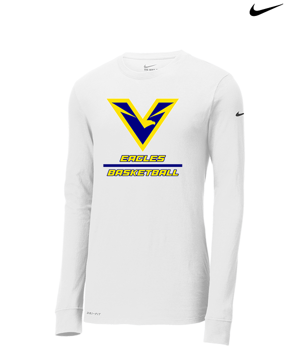 Verbum Dei HS Boys Basketball Split - Mens Nike Longsleeve