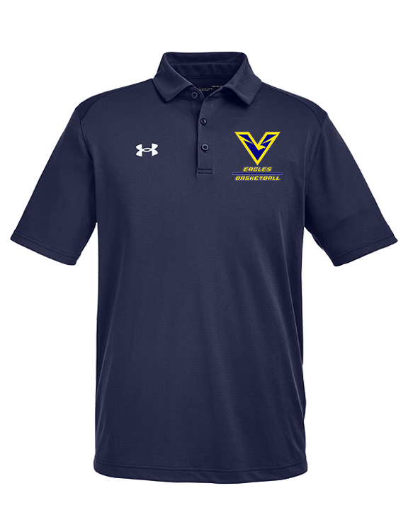 Verbum Dei HS Boys Basketball Split - Under Armour Mens Tech Polo