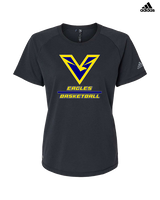 Verbum Dei HS Boys Basketball Split - Womens Adidas Performance Shirt
