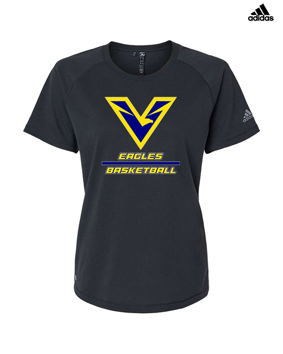 Verbum Dei HS Boys Basketball Split - Womens Adidas Performance Shirt