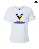 Verbum Dei HS Boys Basketball Split - Womens Adidas Performance Shirt
