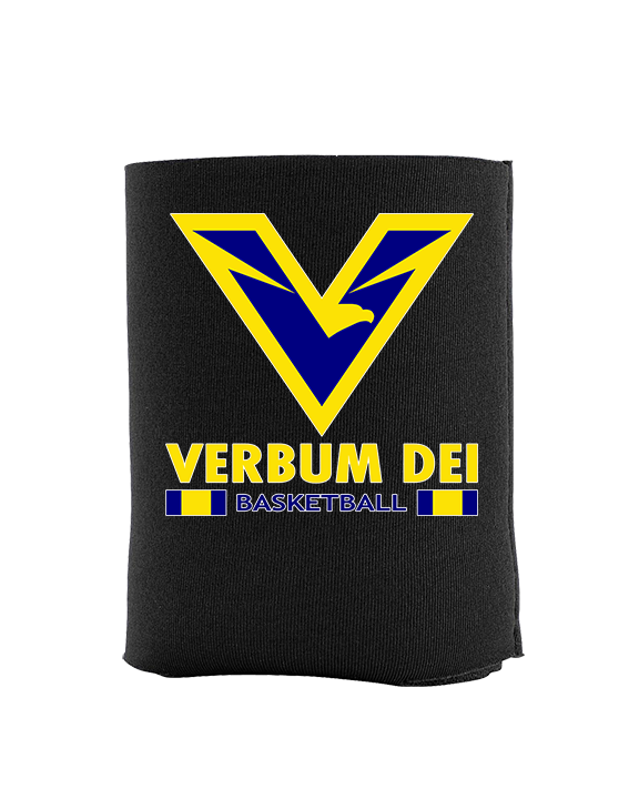 Verbum Dei HS Boys Basketball Stacked - Koozie