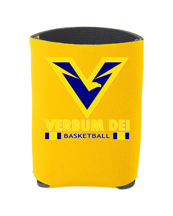 Verbum Dei HS Boys Basketball Stacked - Koozie