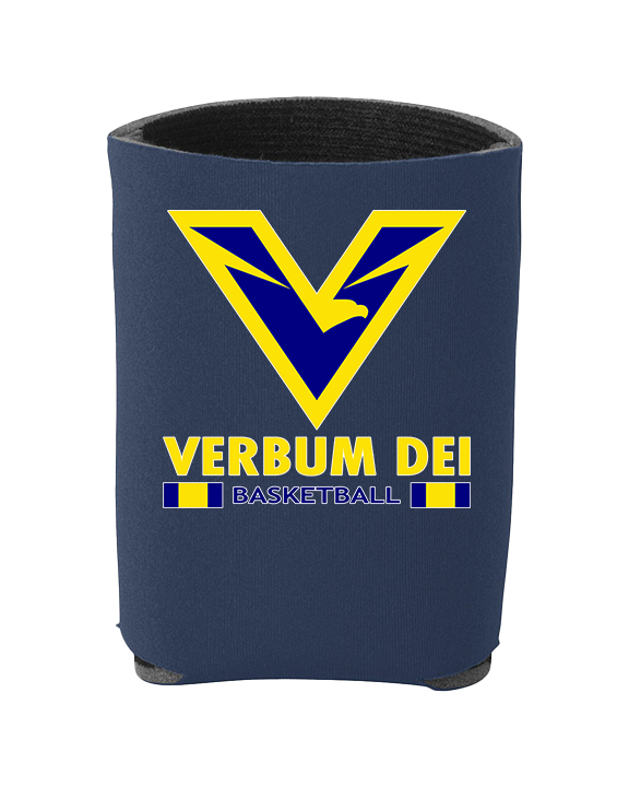 Verbum Dei HS Boys Basketball Stacked - Koozie