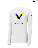 Verbum Dei HS Boys Basketball Stacked - Mens Nike Longsleeve