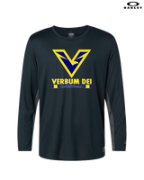 Verbum Dei HS Boys Basketball Stacked - Mens Oakley Longsleeve
