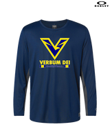 Verbum Dei HS Boys Basketball Stacked - Mens Oakley Longsleeve
