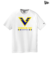 Verbum Dei HS Boys Basketball Stacked - New Era Performance Shirt