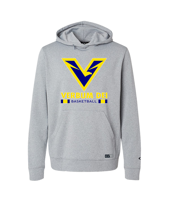 Verbum Dei HS Boys Basketball Stacked - Oakley Performance Hoodie