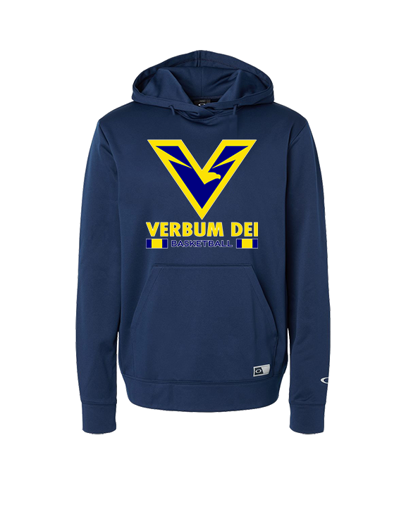 Verbum Dei HS Boys Basketball Stacked - Oakley Performance Hoodie