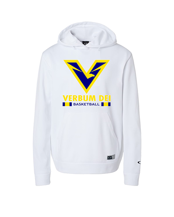 Verbum Dei HS Boys Basketball Stacked - Oakley Performance Hoodie