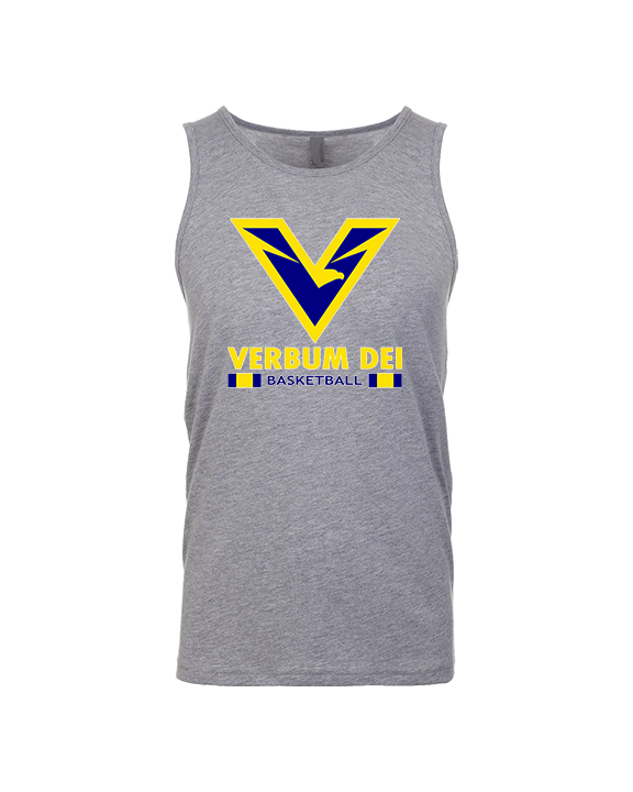 Verbum Dei HS Boys Basketball Stacked - Tank Top