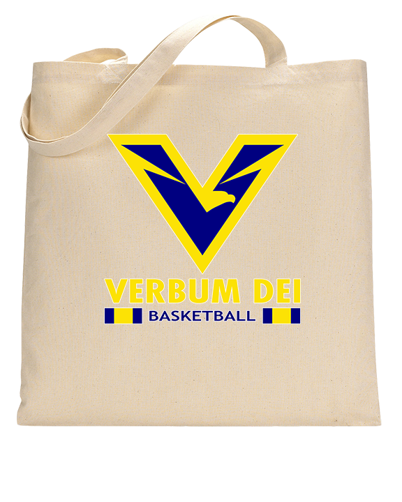 Verbum Dei HS Boys Basketball Stacked - Tote
