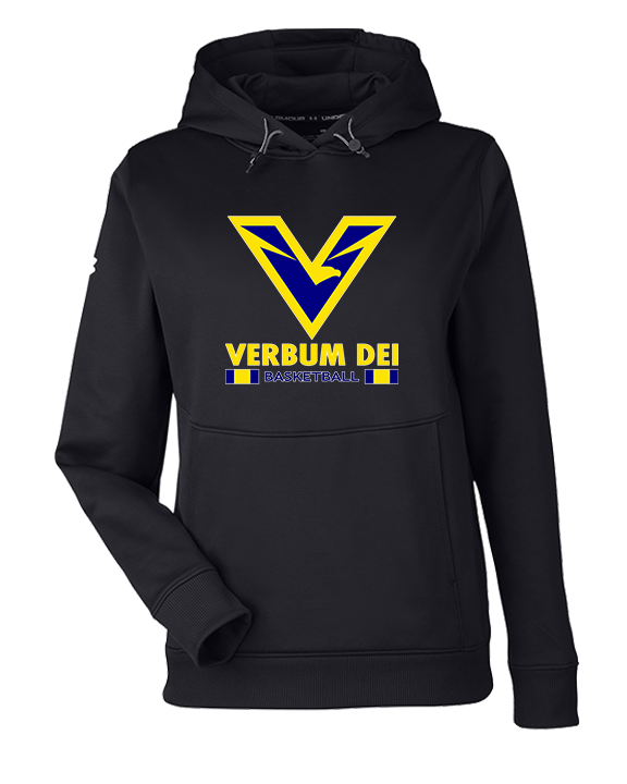 Verbum Dei HS Boys Basketball Stacked - Under Armour Ladies Storm Fleece