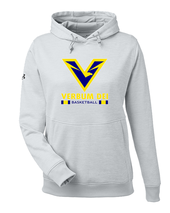 Verbum Dei HS Boys Basketball Stacked - Under Armour Ladies Storm Fleece