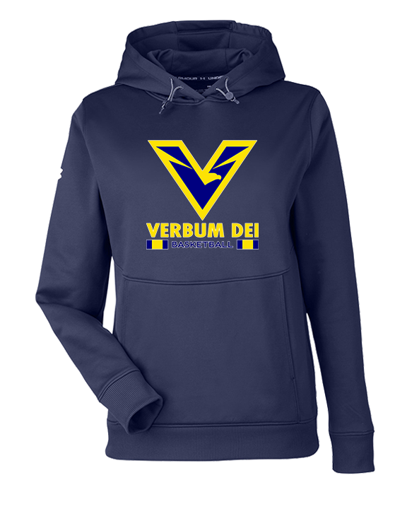Verbum Dei HS Boys Basketball Stacked - Under Armour Ladies Storm Fleece
