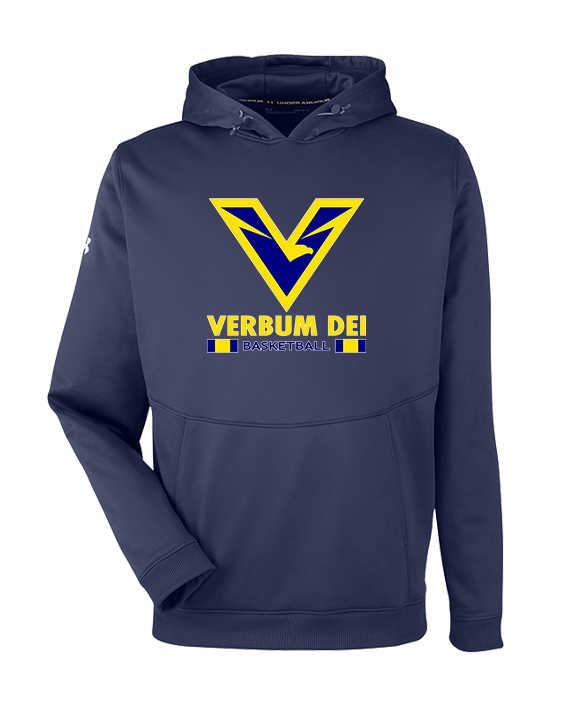 Verbum Dei HS Boys Basketball Stacked - Under Armour Mens Storm Fleece