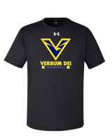 Verbum Dei HS Boys Basketball Stacked - Under Armour Mens Team Tech T-Shirt