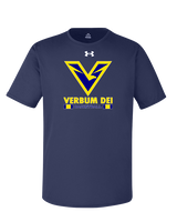 Verbum Dei HS Boys Basketball Stacked - Under Armour Mens Team Tech T-Shirt