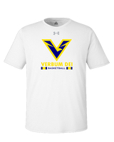 Verbum Dei HS Boys Basketball Stacked - Under Armour Mens Team Tech T-Shirt