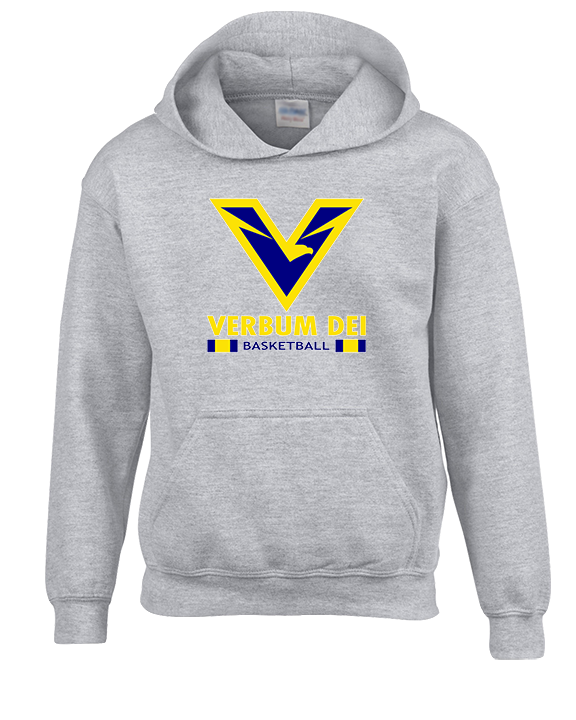 Verbum Dei HS Boys Basketball Stacked - Unisex Hoodie