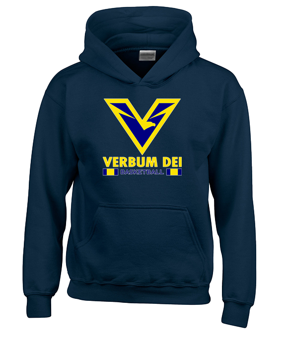 Verbum Dei HS Boys Basketball Stacked - Unisex Hoodie