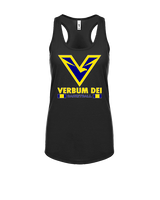 Verbum Dei HS Boys Basketball Stacked - Womens Tank Top
