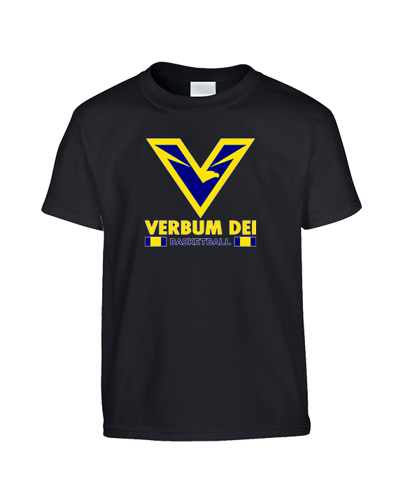 Verbum Dei HS Boys Basketball Stacked - Youth Shirt