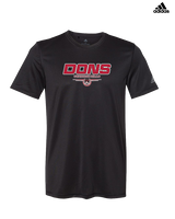 Verdugo Hills HS Cheer Design - Mens Adidas Performance Shirt
