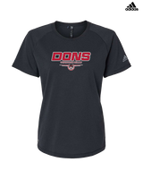 Verdugo Hills HS Cheer Design - Womens Adidas Performance Shirt