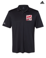 Verdugo Hills HS Cheer Square - Mens Adidas Polo