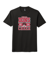 Verdugo Hills HS Cheer Stamp - Tri-Blend Shirt