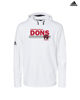 Verdugo Hills HS Cheer Stripes - Mens Adidas Hoodie