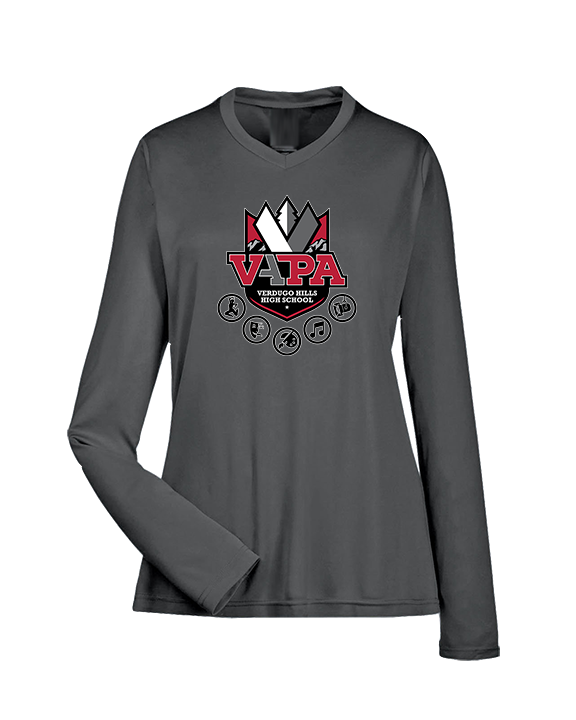 Verdugo Hills HS Visual and Performing Arts Magnet C1 - Womens Performance Longsleeve