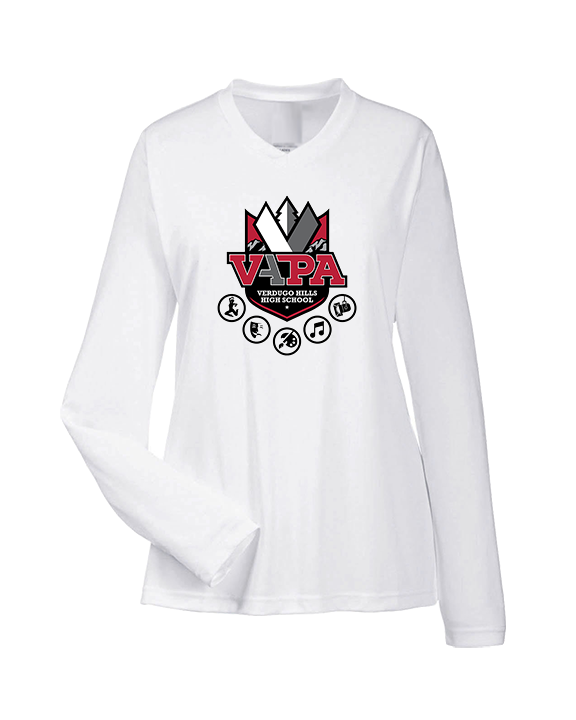 Verdugo Hills HS Visual and Performing Arts Magnet C1 - Womens Performance Longsleeve