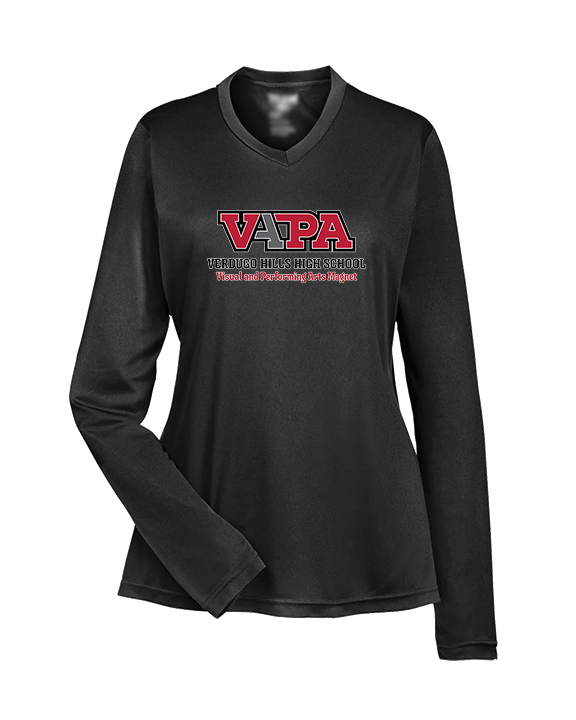 Verdugo Hills HS Visual and Performing Arts Magnet C3 - Womens Performance Longsleeve