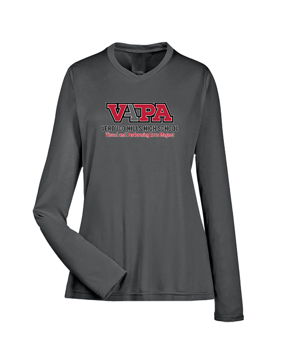 Verdugo Hills HS Visual and Performing Arts Magnet C3 - Womens Performance Longsleeve