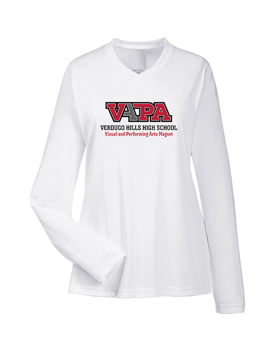 Verdugo Hills HS Visual and Performing Arts Magnet C3 - Womens Performance Longsleeve