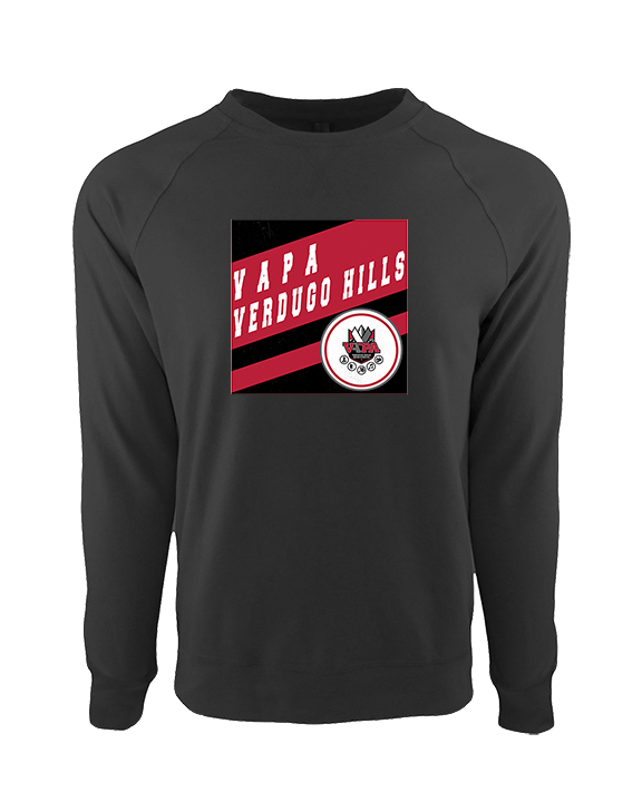 Verdugo Hills HS Visual and Performing Arts Magnet Square - Crewneck Sweatshirt